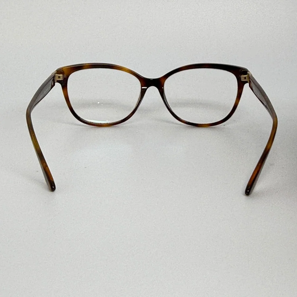 Versace Tortoise Shell Cat‎ Eye Eyeglasses Optical Frames Made in Italy 21415